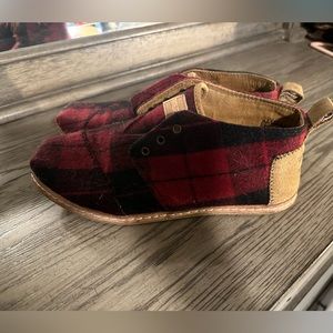 Toms Buffalo Plaid High Top